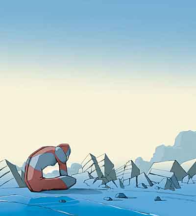 イラスト「消沈のウルトラマン」