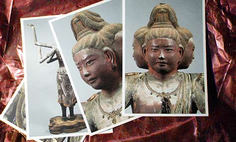 楽しい クリエイト作品 物憂げな阿修羅像 国宝 阿修羅展